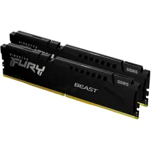 Kingston FURY Beast DDR5 5600MT/s 128GB Kit (2x64GB) CL36 Schwarz KF556C36BBEK2-128