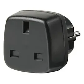 Brennenstuhl Reiseadapter Schwarz