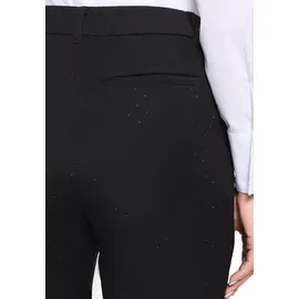 Betty Barclay Bügelfaltenhose Damen im Glitzer-Look schwarz 36