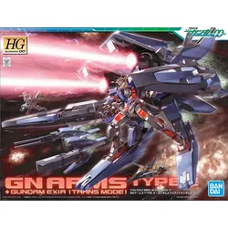 1/144 HG GN ARMS TYPE E + GUNDAM EXIA (TRANSAM MODE)