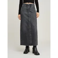 G-Star Viktoria Snaps Long Rock - grau, - Damen, - 26