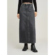 G-Star Viktoria Snaps Long Rock - grau, - Damen, - 26