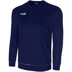 Langarmshirt, mit rundem Halsausschnitt, Gr. M, navy/white, , 75270117-M