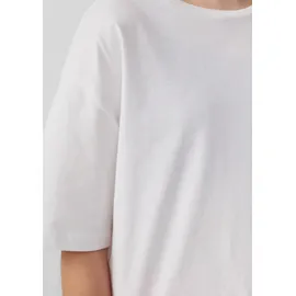 s.Oliver T-Shirt im Boxy Fit mit Rückenprint - weiß - 170/176