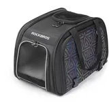ROCKBROS Transport-Fahrradtasche für Katzen und Hunde schwarz