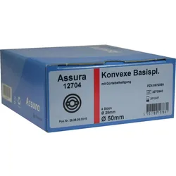 Assura Konvexe Basisplatten 25Mm Rastringgr. 50Mm 4 ST