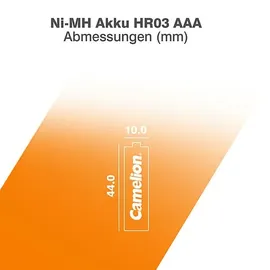 Camelion AAA 1000 mAh 4 St.