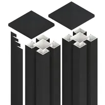 OSMO Aluminiumpfosten Typ B 9 x 9 x 200 cm Anthrazit