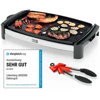 Lebenlang Tischgrill  inkl. TÜV + GS 2200 W