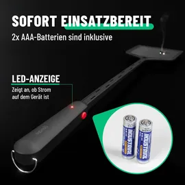 greate. greate Elektrische Fliegenklatsche 2er Pack