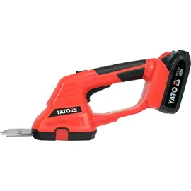 Yato Gras- und Heckenschere 18V 10 cm inkl. 1 x 2,0 Ah + Ladegerät