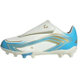adidas F50 Messi Club MG/FG Kinder ivory/semi blue burst/icey blue 32