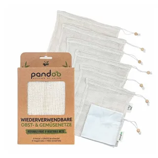 pandoo Obst & Gemüsenetze, 6er-Set