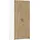Rauch Wäscheschrank VOYAGER 93 x 194 x 53 cm Alpinweiß/Eiche Artisan