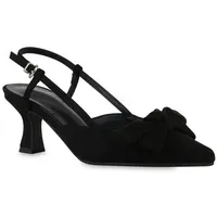 VAN HILL Slingpumps in Schwarz Velours