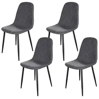 Hti-Living Stuhl Savannah PU 4er-Set