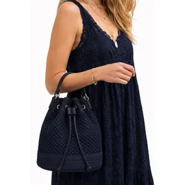 COLLEZIONE ALESSANDRO Honululu Umhängetasche Stroh Blue
