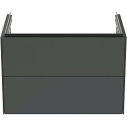 Ideal Standard Conca Waschtisch-Unterschrank T4574Y2 80x50x55cm, 2 Auszüge, Anthrazit matt lackiert