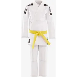 Kimono Kampfsportanzug Kinder BJJ - 500 weiss ultraweiß M4 145-155cm