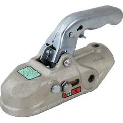 KNOTT K27-B Kugelkopfkupplung für 2700kg Anhänger mit 45mm Rohrdeichsel, Gusseisen
