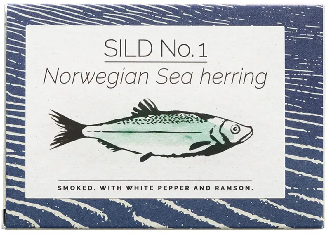 FANGST SILD No. 1  Norwegischer geräucherter Seehering in dänischem Olivenöl!