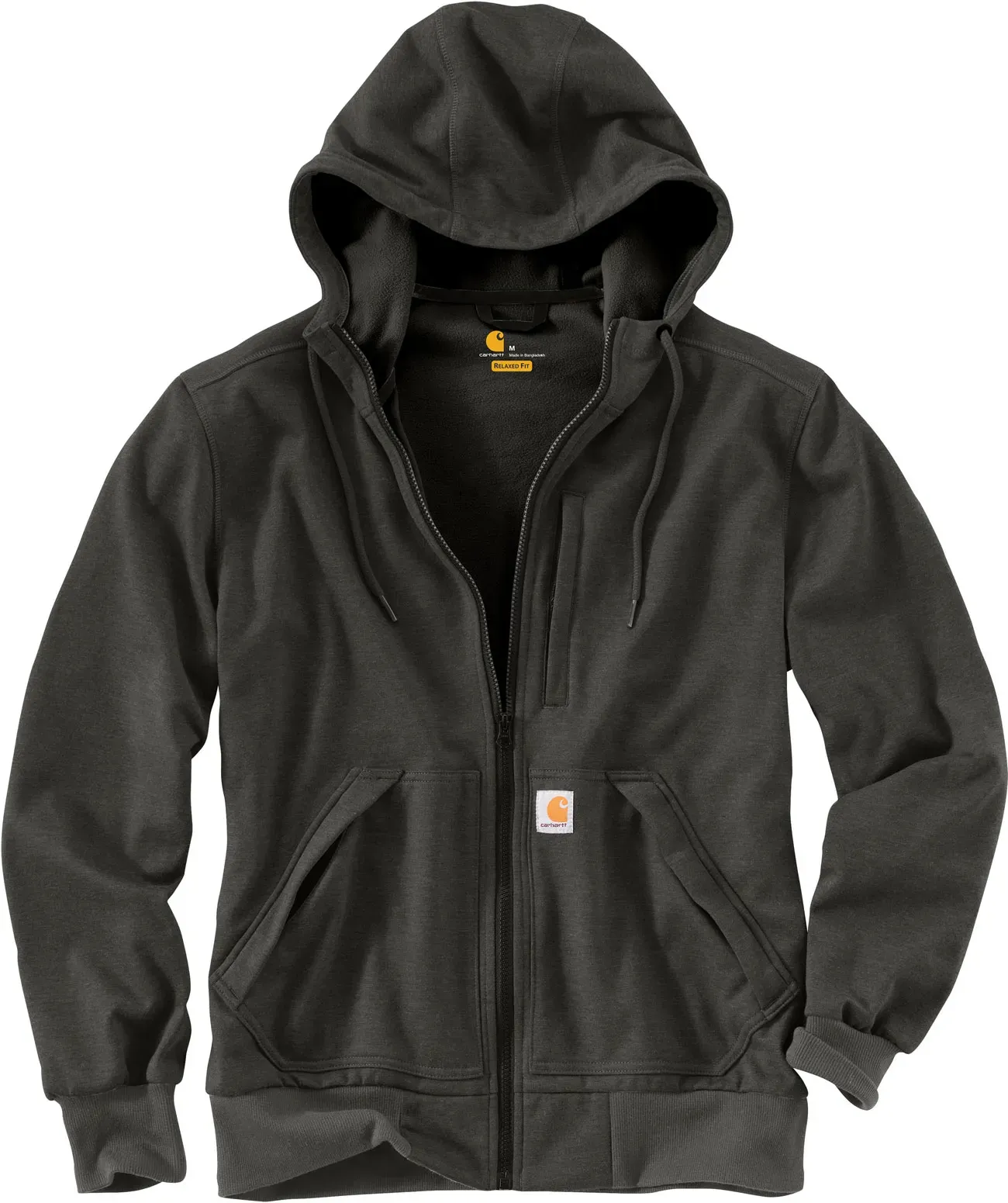 Carhartt Wind Fighter, Kapuzenjacke - Dunkelgrau - XXL