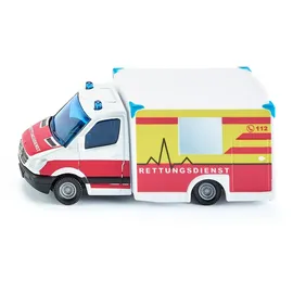 Siku 1536 - Rettungswagen Rot/Gelb/Weiß 1:32