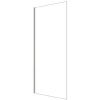 AICA Walk In Dusche 90 x 185cm Duschwand 6mm NANO ESG Duschabtrennung Duschtrennwand
