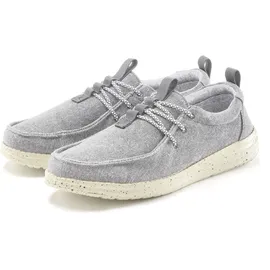 John Devin Slip-On-Sneaker Herren Grau 43