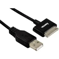 USB-Kabel, 1,5m, schwarz, 93577, f. Apple iPhone 3G/3G S/ 4/4S und iPod