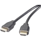 Joy-it HDMI-Kabel Raspberry Pi [1x HDMI-Stecker - 1x HDMI-Stecker] 2.00m Schwarz