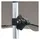 vidaXL Sonnenschutz T-Top-Beschattungsverlängerung 170 x 170 x (113-182,5) cm Anthrazit