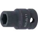BGS 5211 | Kraft-Steckschlüssel-Einsatz Sechskant Antrieb Innenvierkant 12,5 mm (1/2") SW 11 mm