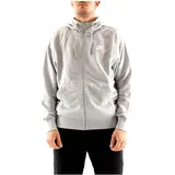 Nike Sportswear Club French Terry Kapuzenjacke dark grey heather/matte silver L