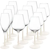 Villeroy & Boch Manufacture Rock Blanc Wein- und Sektgläser Set 0,26 l 12-tlg.