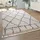 Paco Home Nador 755 Shaggyteppich 80 x 150 cm creme
