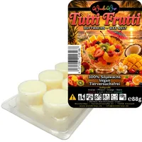 WonderWax Duftwachs Wax Melts für Duftlampe, 6 Kreise Duftmelt Wachsmelt Sojawachs Duftwachs Würfel für Raumdüfte, Wachs Duftöl Winter Indoor Schmelzen für Aromalampe Tutti Frutti