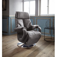 sit&more TV-Sessel »Gisborne«, in Größe S, wahlweise mit Motor und Aufstehhilfe, grau, Sessel, Luxus-Microfaser