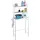 Wellhome Waschmaschinen-Regal 65 x 25 x 155 cm Weiß