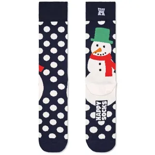 Happy Socks Unisex Socken Jumbo Snowman - navy - 36-40