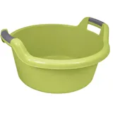 Curver Wäschewanne 27L 53,5x51x26cm Wäscheschüssel Wäschekorb Wäsche Waschküche lime