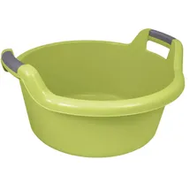 Curver Wäschewanne 27L 53,5x51x26cm Wäscheschüssel Wäschekorb Wäsche Waschküche lime