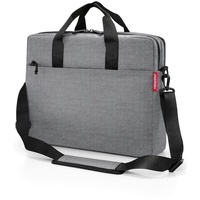 Reisenthel workbag twist silver - einfache und funktionelle Arbeitstasche, Laptopfach,