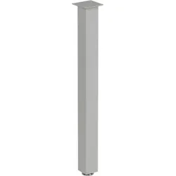 Tischbein 60x60 mm, silber