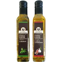 2x 250ml Olivenöl aromatisiert Rosmarin Knoblauch und Basilikum aus Frankreich