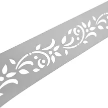 zaun|zu® Sichtschutzstreifen 19 x 255 cm Lichtgrau Polypropylen 2 St.