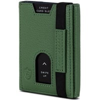 VON HEESEN Leder Slim Wallet - Geldbeutel mit RFID