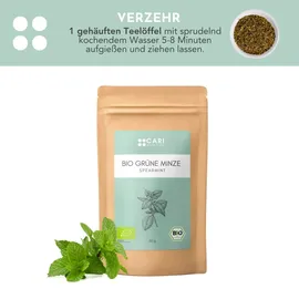 cari nutrition Grüne Minze Loser Tee 60 g
