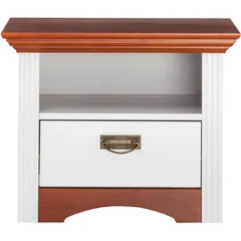 OTTO home Nachtschrank Konrad 56 x 39 x 45 cm Weiß