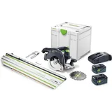 Festool HKC 55 5,0 EBI-Set-FSK 420 Akku-Handkreissäge 18 V, 3,6 kg, petrol